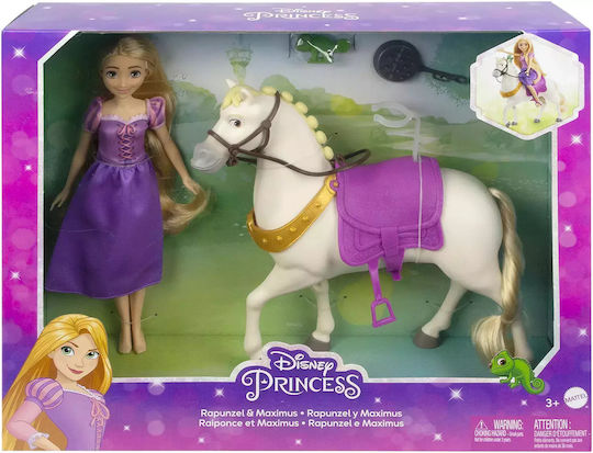 Mattel Rapunzel and Maximus the Horse Doll for 3+ years+ Years
