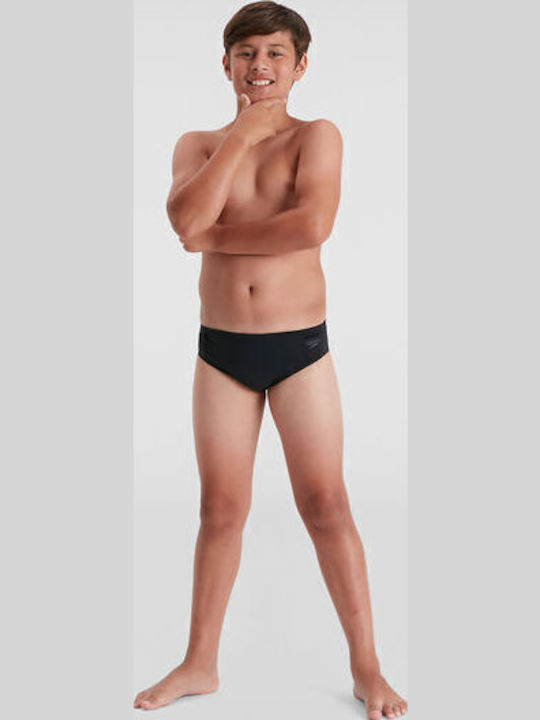 Speedo Παιδικό Μαγιό Σλιπ Μαύρο