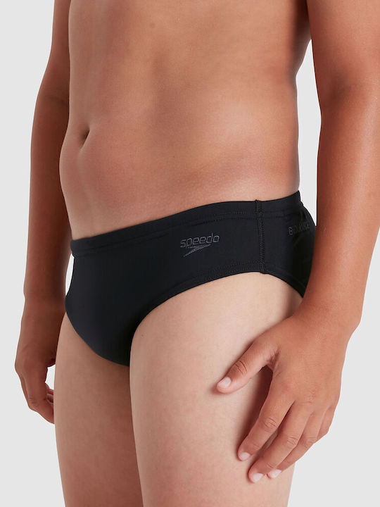 Speedo Παιδικό Μαγιό Σλιπ Μαύρο