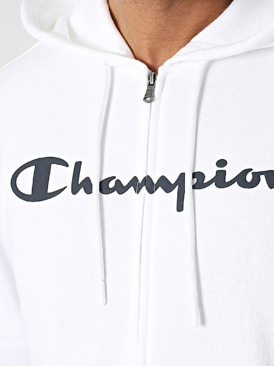 Men's Sweatshirt with Hood White