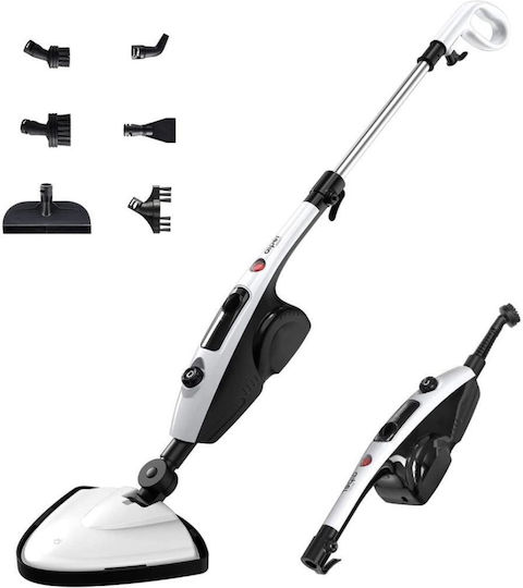 Hausberg Steam Cleaner 1bar with Stick Handle