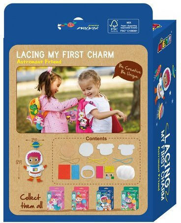 Avenir Embroidery Lacing - My First Charm for Children 3+ years Years