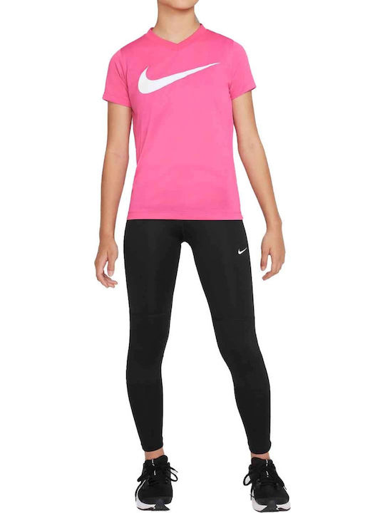 Kinder-T-Shirt Dri-Fit Rosa