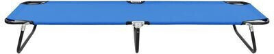 Pat Pliant/Randjo De Campanie Single Albastru 190x60x26cm