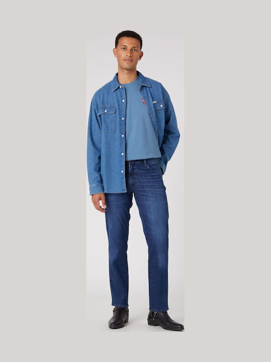Men's Jeans Pants with Slim Fit Blue