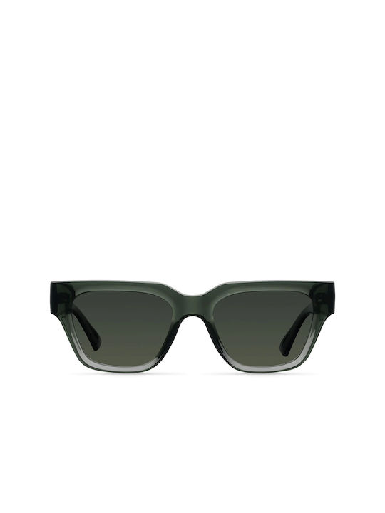 Meller Okon Sunglasses with Fog Olive Plastic Frame and Green Polarized Lens OK-FOGOLI