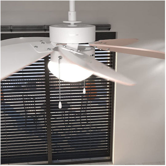 Cecotec EnergySilence 3600 Vision Ανεμιστήρας Οροφής 92cm με Φως Nude