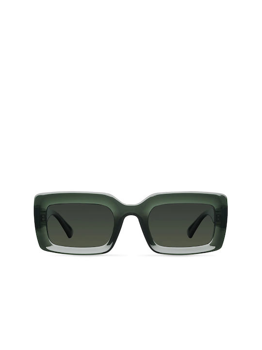 Meller Nala Sunglasses with Fog Olive Plastic Frame and Green Polarized Lens NL-FOGOLI