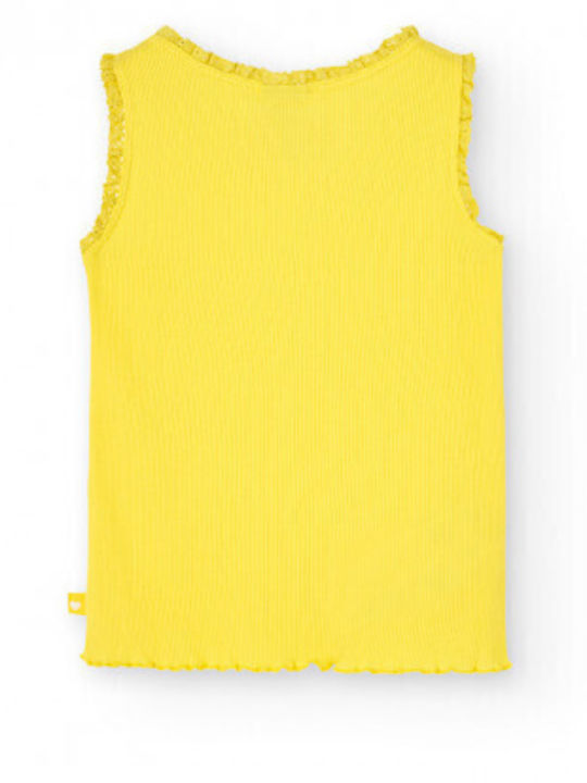 Boboli Kids Blouse Sleeveless Yellow