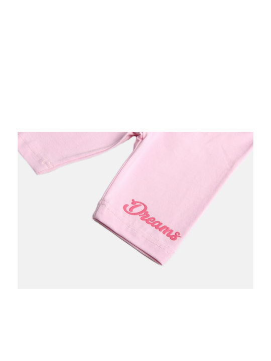 Kids' Set with Shorts Summer 2pcs Pink