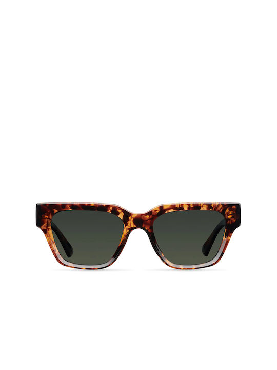 Meller Okon Sonnenbrillen mit Tigris Olive Schildkröte Rahmen und Grün Polarisiert Linse OK-TIGOLI
