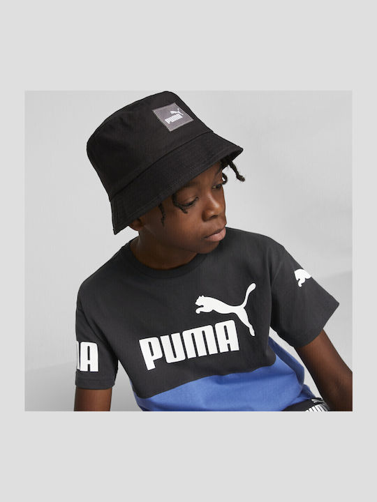 PUMA Kinderhut Eimer Stoff Schwarz