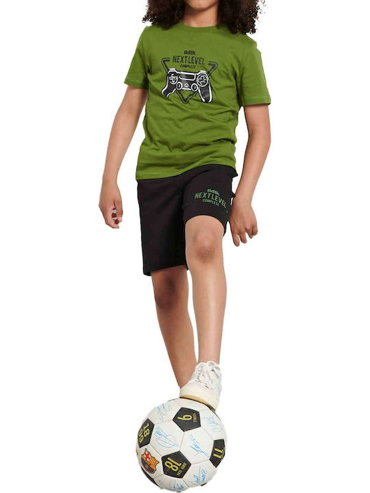 Kids' Set with Shorts Summer 2pcs Green