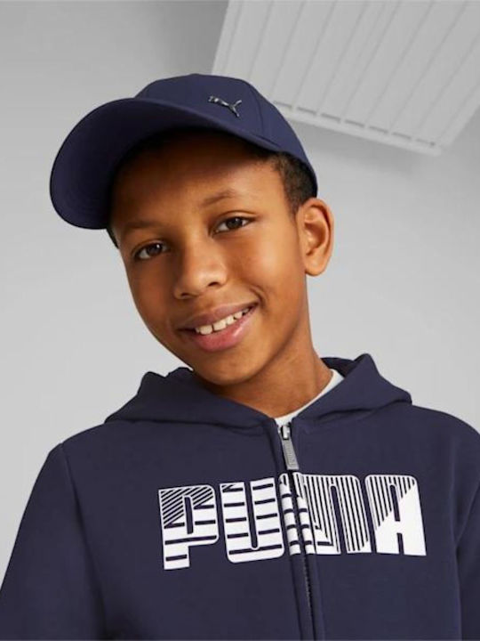 PUMA Kids' Hat Jockey Fabric Navy Blue