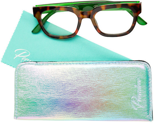 Mondo Acetate Blue Light Blocking Glasses in Maro Tortoise
