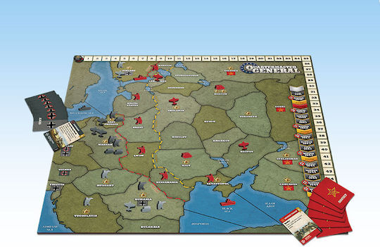 Brettspiel Quartermaster General: East Front für 2 Spieler 14+ Jahre (EN) Ares Games