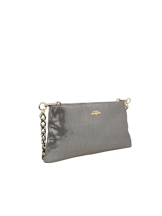 FRNC Damen Tasche Schulter Silber