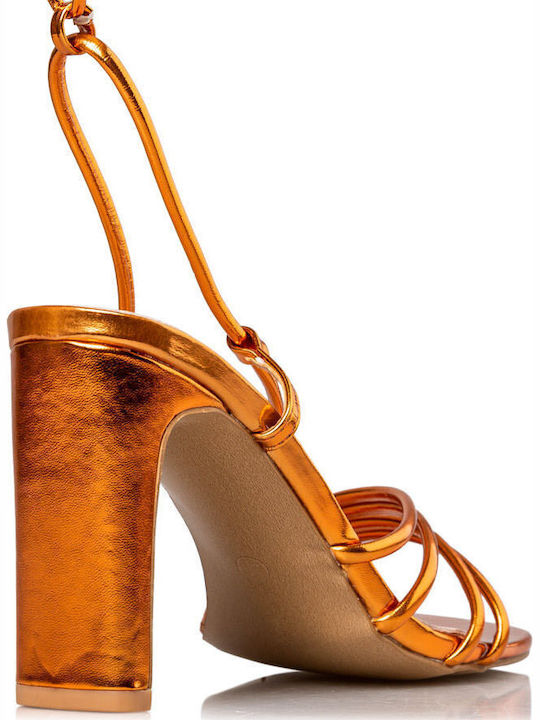 Sandalen Orange