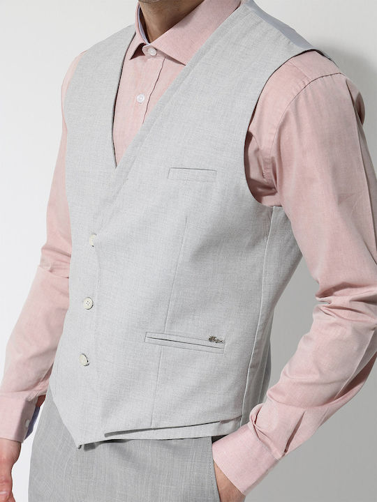 Men's Vest Regular Fit Gray