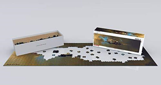 Panoramic Spitfire by Barrie A.F. Clark Puzzle 2D 1000pcs