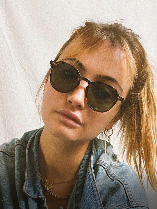 Meller Chauen Unisex Γυαλιά Ηλίου με Κοκκάλινο Σκελετό Tigris Olive Polarized CH-TIGOLI