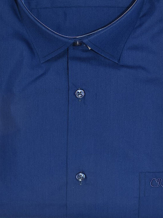 MEN'S SHIRT BLUE UOMO L17T0001