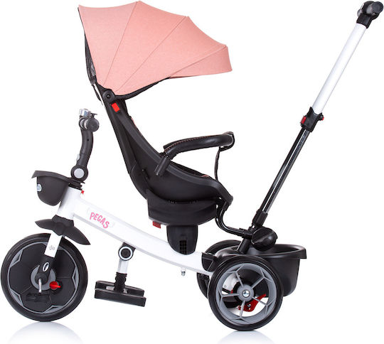 Chipolino Pegas Wandelbar mit Elterngriff für 12 Monate Rosa