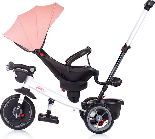 Chipolino Pegas Wandelbar mit Elterngriff für 12 Monate Rosa
