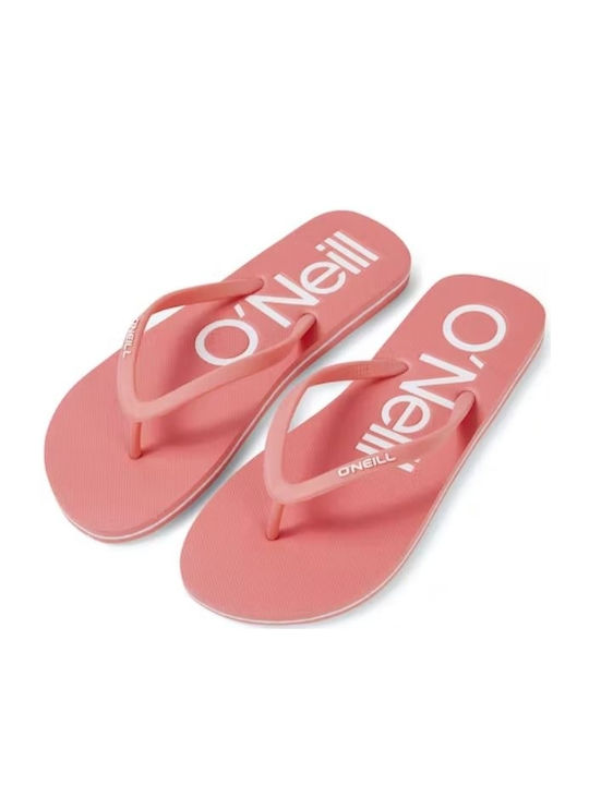 O'neill Profile Logo Frauen Flip Flops in Rosa Farbe