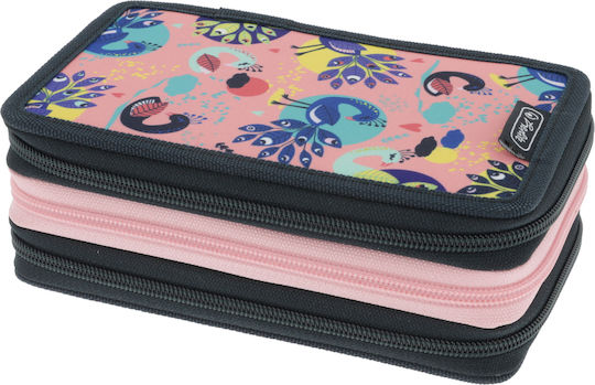Herlitz Fancy Peacock Ученически Несесер 31 Бройки Многоцветен