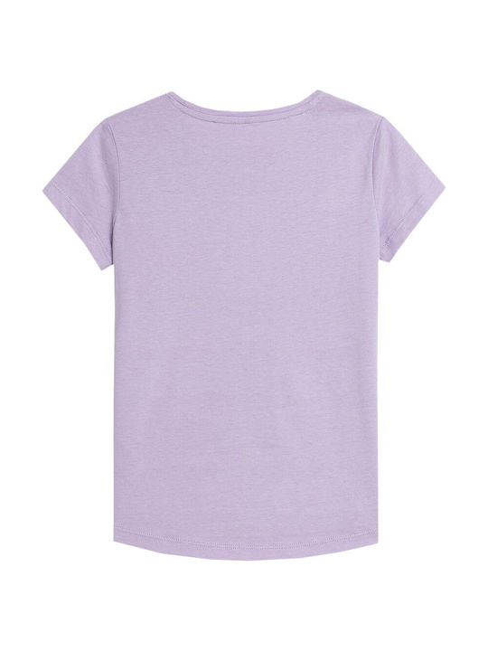 4F Kids' Blouse Short Sleeve Purple