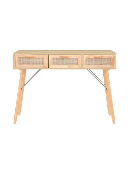 Solid Wood Console Table L105xW30xH75cm