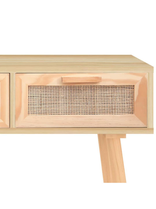 Solid Wood Console Table L105xW30xH75cm