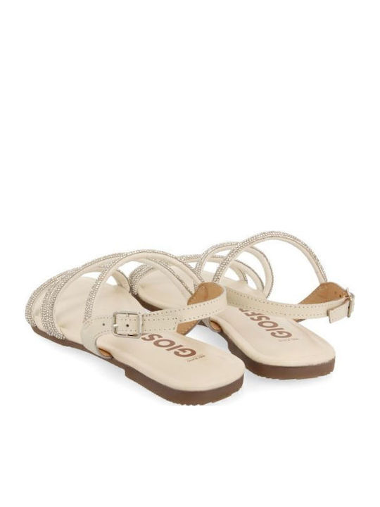 Sandale Casual Damă Din Piele Albite