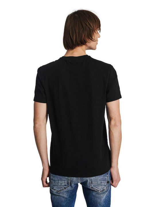 Staff Men's T-Shirt Stamped Black