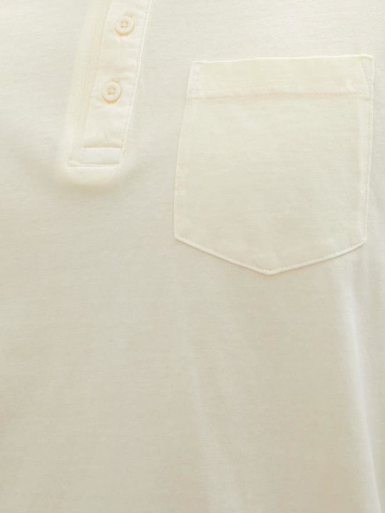 Tom Tailor Men's Short Sleeve T-shirt Beige