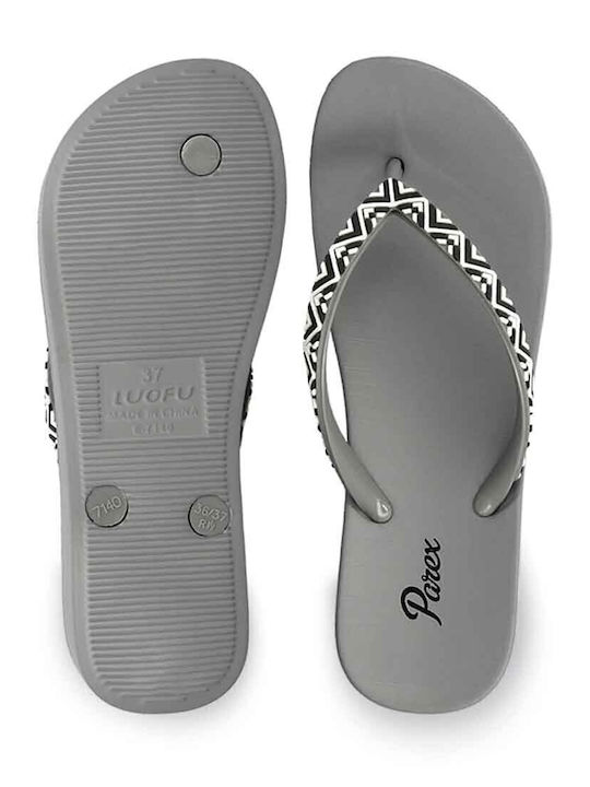 Frauen Flip Flops in Gray Farbe