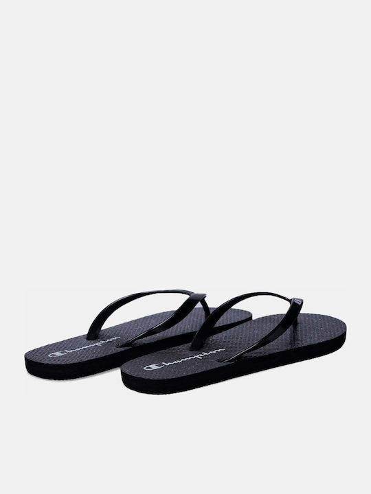 Metal Glam Frauen Flip Flops in Schwarz Farbe
