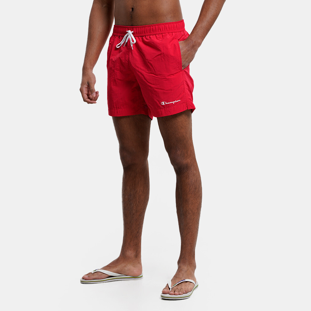 Red champion shorts on sale men