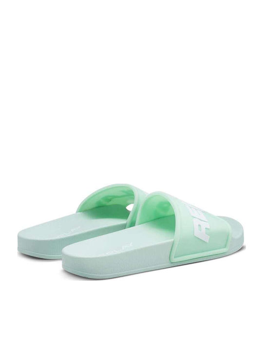 Up W Studs Slides σε Πράσινο Χρώμα