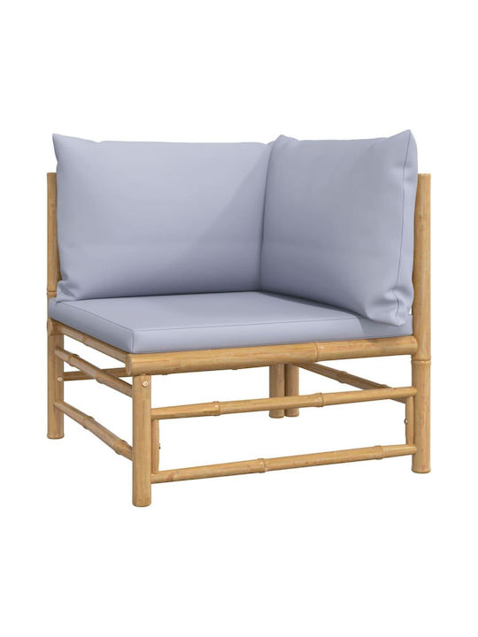 Canapea Tree-Seater Exterior Bambus cu Perne 193x69x65cm