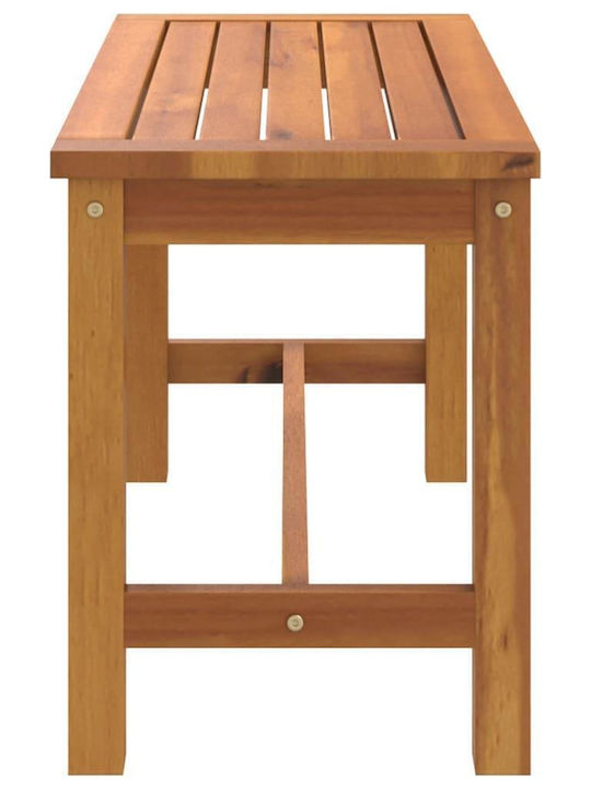 Bench Outdoor Wooden 80x35x45cm