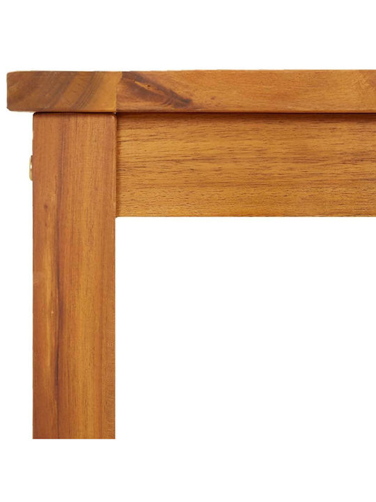 Bench Outdoor Wooden 80x35x45cm