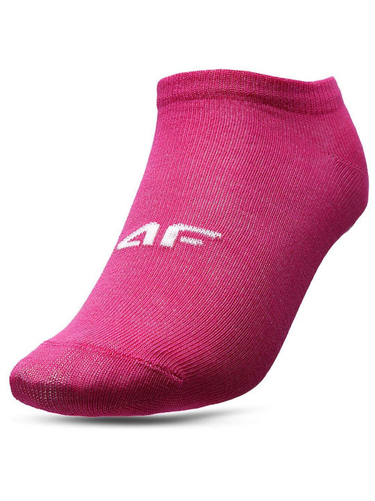 4F Girls 3 Pack Ankle Socks Multicolour