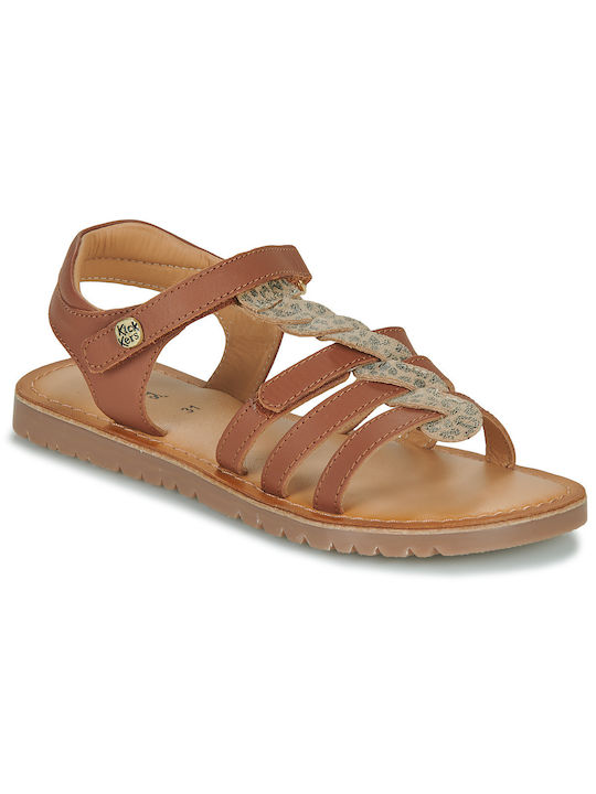 Kickers Kids' Sandals Tabac Brown