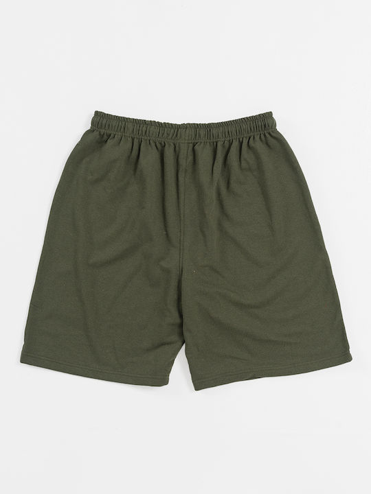 Bodymove Sportliche Herrenshorts Khaki