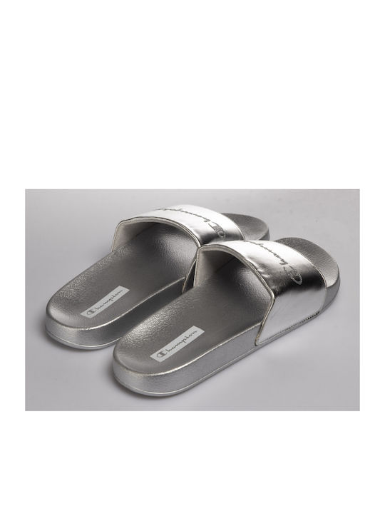 Champion Queens Frauen Flip Flops in Silber Farbe