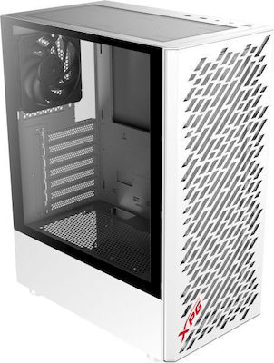 Adata XPG Valor AIR Midi Tower Computer Case with Window Panel White