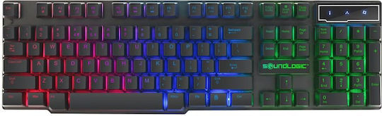 SoundLogic Gaming Set Gaming Mechanische Tastatur mit Benutzerdefiniert Schaltern & Maus (Englisch US)
