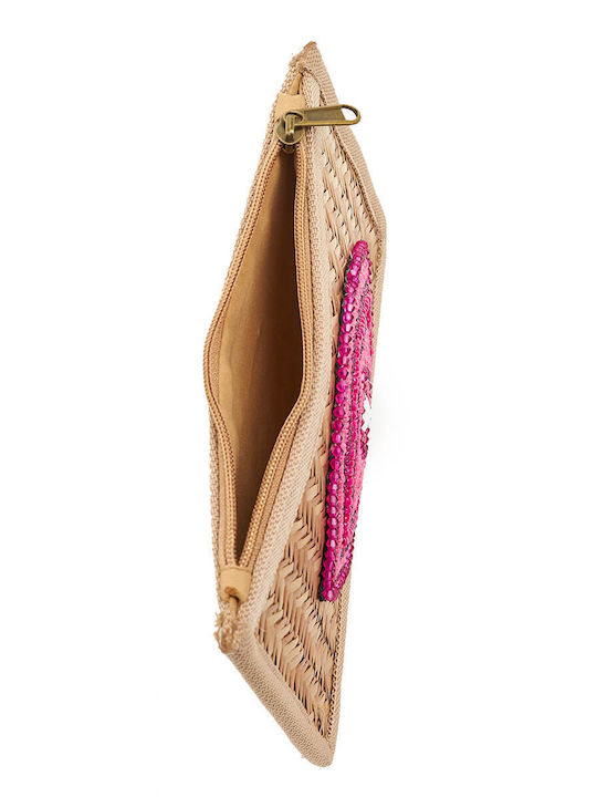 Damentasche Schultertasche Fuchsie